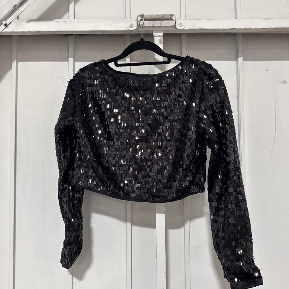 Vero-moda Women's Black Crop-top